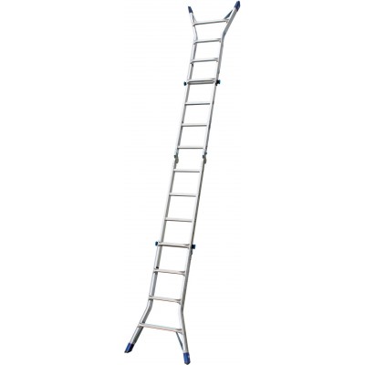 Шарнирная телескопическая Лестница Krause с выдвижными боковин Krause ами STABILO 4х4 Шарнирная телескопическая Лестница Krause с выдвижными боковин Krause ами STABILO 4х4