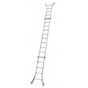 Шарнирная телескопическая Лестница Krause с выдвижными боковин Krause ами STABILO 4х5