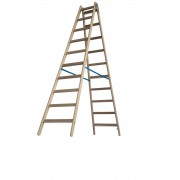 Деревянная Стремянка Krause 2х10 перекл.