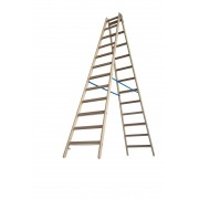 Деревянная Стремянка Krause 2х12 перекл.