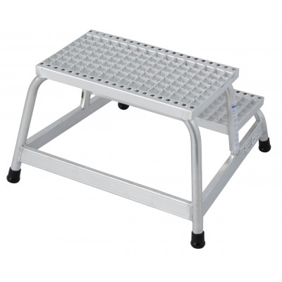 Монтажная Подставка Krause 2 ступ алюм решетка Монтажная Подставка Krause 2 ступ алюм решетка