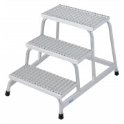 Монтажная Подставка Krause 3 ступ алюм решетка