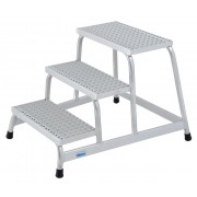 Монтажная Подставка Krause 3 ступ алюм решетка