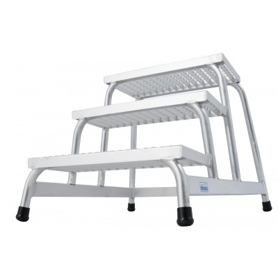 Монтажная Подставка Krause 3 ступ алюм решетка Монтажная Подставка Krause 3 ступ алюм решетка