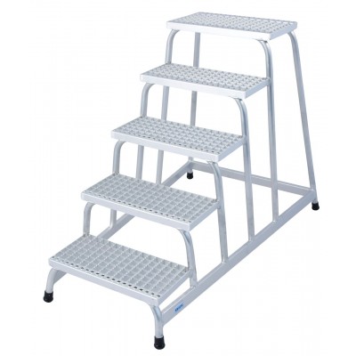 Монтажная Подставка Krause 5 ступ алюм решетка Монтажная Подставка Krause 5 ступ алюм решетка