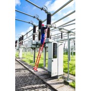 Диэлектрическая приставная Лестница Krause 14 перекладины из алюм