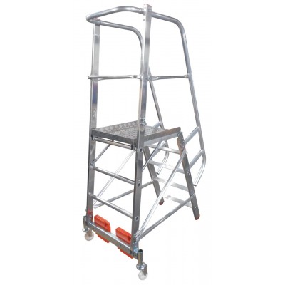 Лестница Krause с платформой VARIO Kompakt траверса 750 5 ступ. Лестница Krause с платформой VARIO Kompakt траверса 750 5 ступ.