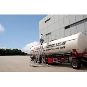 Трап для цистерн Krause круглое ограждение алюм. рифленый