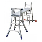 Шарнирная телескопическая Лестница Krause STABILO 4х4