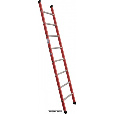 Диэлектрическая приставная Лестница Krause 14 перекладины из алюм Диэлектрическая приставная Лестница Krause 14 перекладины из алюм