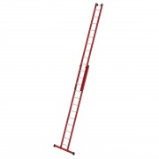 Диэлектрическая Лестница Krause с тросом 2х16 перекладины из алюм