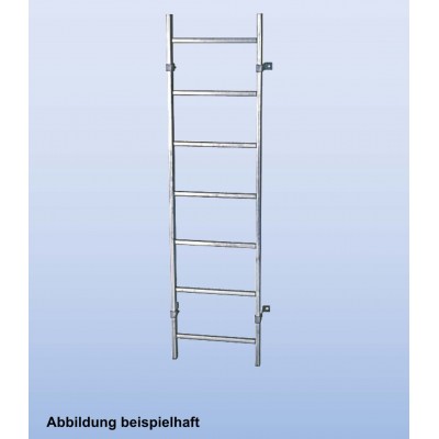 Шахтная Лестница Krause оцинк сталь Krause шир. 440 мм 11 перекладин Шахтная Лестница Krause оцинк сталь Krause шир. 440 мм 11 перекладин