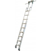 Стеллажная Лестница Krause для круглой шины 9 ступ.