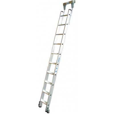 Стеллажная Лестница Krause для круглой шины 10 ступ. Стеллажная Лестница Krause для круглой шины 10 ступ.