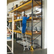 Стеллажная двухрядная Лестница Krause 10 ступ.