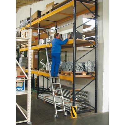 Стеллажная двухрядная Лестница Krause 10 ступ. Стеллажная двухрядная Лестница Krause 10 ступ.