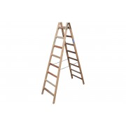 Деревянная двухсторонняя лестница Krause 2 х 8 пер.