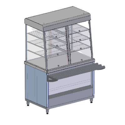 Прилавок-витрина нейтральный закрытый Марихолодмаш ПН11В Прилавок-витрина нейтральный закрытый Марихолодмаш ПН11В