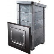 Печь Сударушка Семейная РК ЧД (облицовка талькохлорит, с фасками)