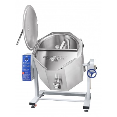 Котел пищеварочный электрический Abat КПЭМ-100-ОМР-ВК со сливным краном Котел пищеварочный электрический Abat КПЭМ-100-ОМР-ВК со сливным краном