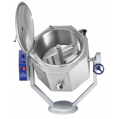 Котел пищеварочный электрический Abat КПЭМ-100-ОМР со сливным краном Котел пищеварочный электрический Abat КПЭМ-100-ОМР со сливным краном