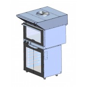 Зонт вытяжной встраиваемый Abat ЗВВ-4-6/4 для КЭП-4