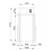 POLAIR КХН-1,28 Minicella MM 2 двери без пола