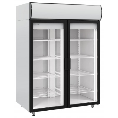 Холодильный шкаф со стеклянными дверьми Polair DV114-S Холодильный шкаф со стеклянными дверьми Polair DV114-S