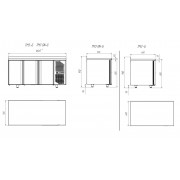 Морозильный стол Polair TB3GN-G