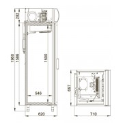 Холодильный шкаф Polair DP105-S
