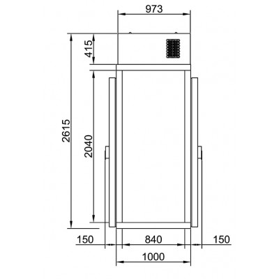 POLAIR КХН-1,44 Minicella MB 2 двери POLAIR КХН-1,44 Minicella MB 2 двери