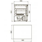 Морозильный стол Polair TBi2-G