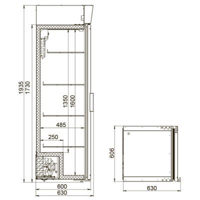 Холодильный шкаф Polair DM104c-Bravo Холодильный шкаф Polair DM104c-Bravo