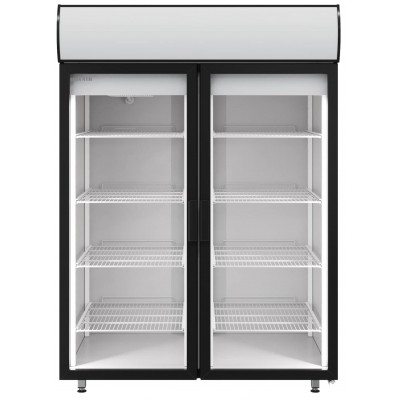 Холодильный шкаф со стеклянными дверьми Polair DV114-S Холодильный шкаф со стеклянными дверьми Polair DV114-S