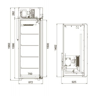 Холодильный шкаф Polair CV114-Sm Alu Холодильный шкаф Polair CV114-Sm Alu