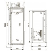 Холодильный шкаф Polair CB114-S