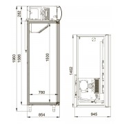 Холодильный шкаф Polair DM114Sd-S версия 2.0