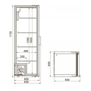 Холодильный шкаф Polair DM104-Bravo