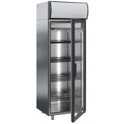 Холодильный шкаф Polair DM105-G (ШХ-0.5 ДС нерж)