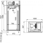 Холодильный шкаф Polair CS107 Meat Тип 1