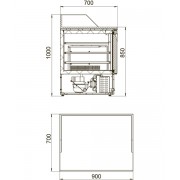 Холодильный стол Polair TMi2GNpizza-G