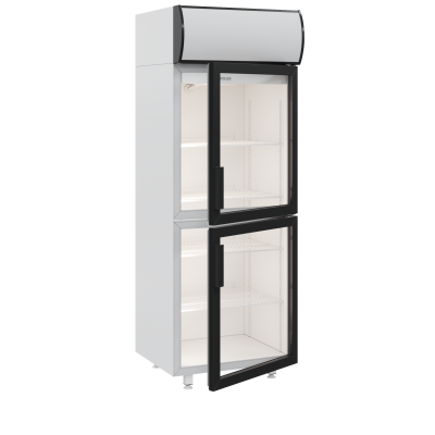 Холодильный шкаф со стеклянными дверьми Polair DM105hd-S Холодильный шкаф со стеклянными дверьми Polair DM105hd-S