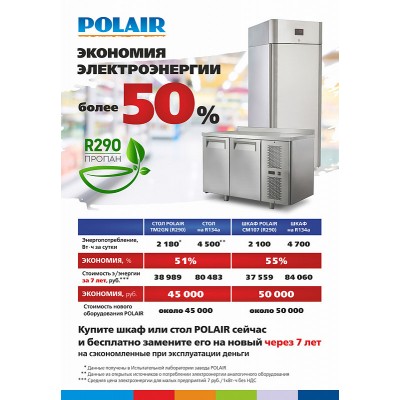 Морозильный шкаф Polair DB105-S Морозильный шкаф Polair DB105-S