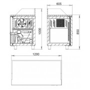 Холодильный стол Polair TM2pizza-G