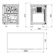 Морозильный стол Polair TB4GN-SC