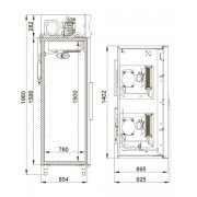 Холодильный шкаф Polair CC214-S