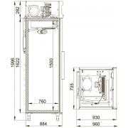 Холодильный шкаф Polair CB107-S