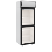 Холодильный шкаф со стеклянными дверьми Polair DM105hd-S