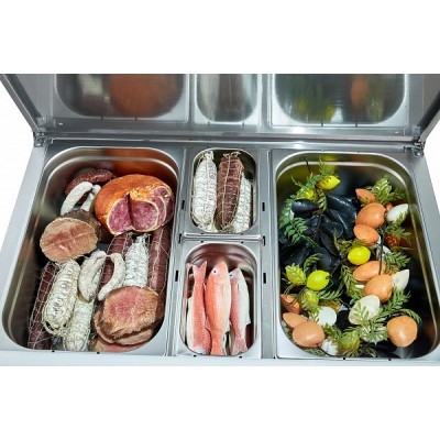 Холодильный стол-саладетта Polair TMi2GNsal-G Холодильный стол-саладетта Polair TMi2GNsal-G