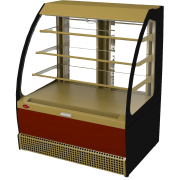 Холодильная витрина Марихолодмаш Veneto VSо-1,3 крашенная (открытая)